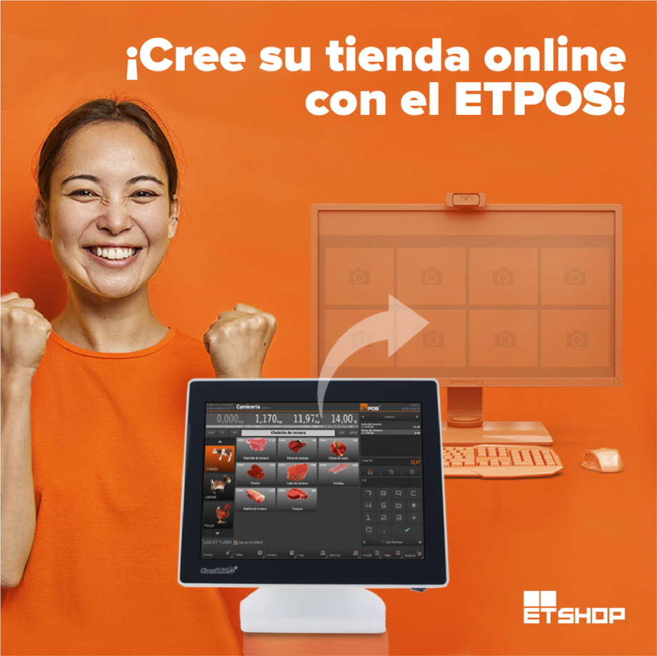 Balanzas Marques y Tpv y Pesaje Málaga ETSHOP- Módulo ETPOS 5 para tiendas online