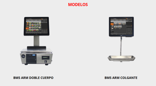 Balanza Táctil Marques BM5 ARM - PESAJE - FACTURACION - IMPRESION - VERIFACTU